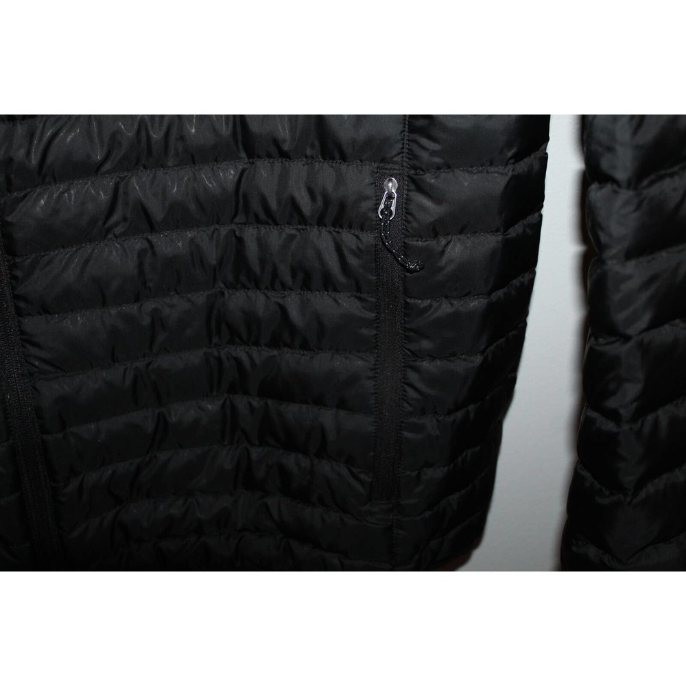 Eddie Bauer MicroLight 650 Down Fill Puffer Jacket Black Men's Size Large H14147 - Picture 6 of 10